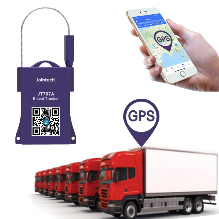 Pc Security Lock - เครื่องติดตาม GPS สำหรับตู้คอนเทนเนอร์ขนส่งสินค้า รุ่น JT707A ยี่ห้อ
