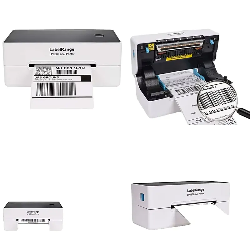 Label Printer Thermal - เครื่องพิมพ์ฉลากจัดส่งขนาด 4*6 นิ้ว ขายดี ราคาส่ง สีขาว