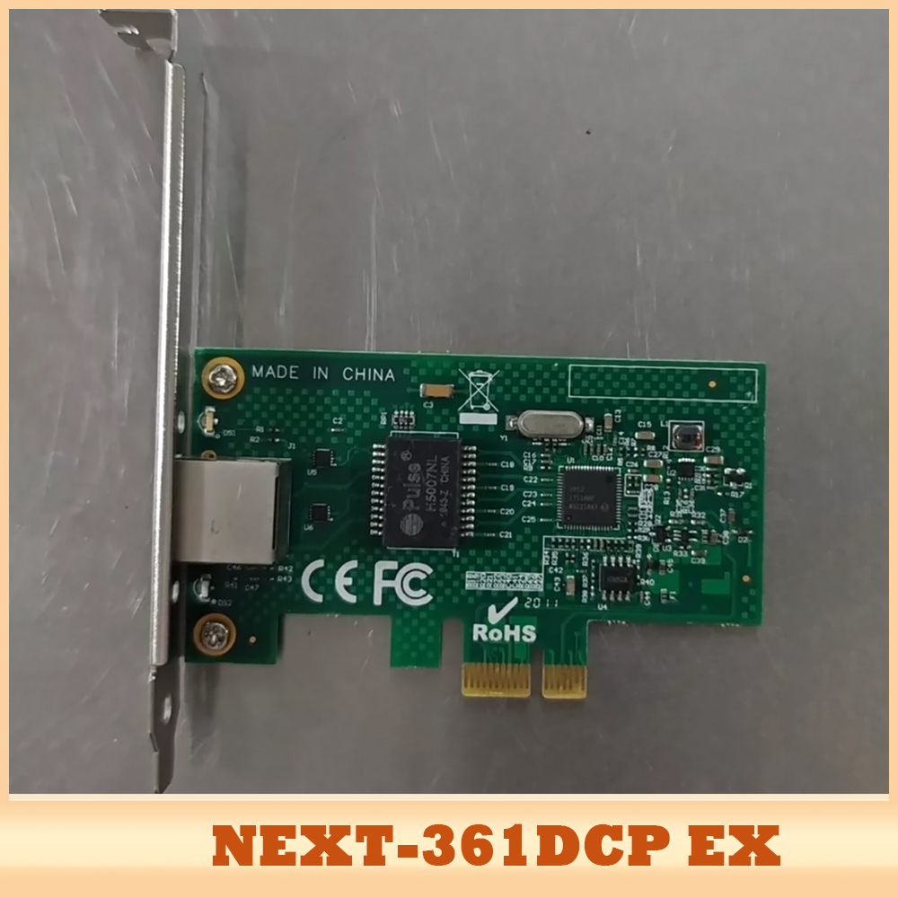Gigabit Network Card - R-R-NXT-NEXT-361DCPEX การ์ดเครือข่าย PCI-E กิกะบิตพอร์ตเดียว NEXT-361DCP EX