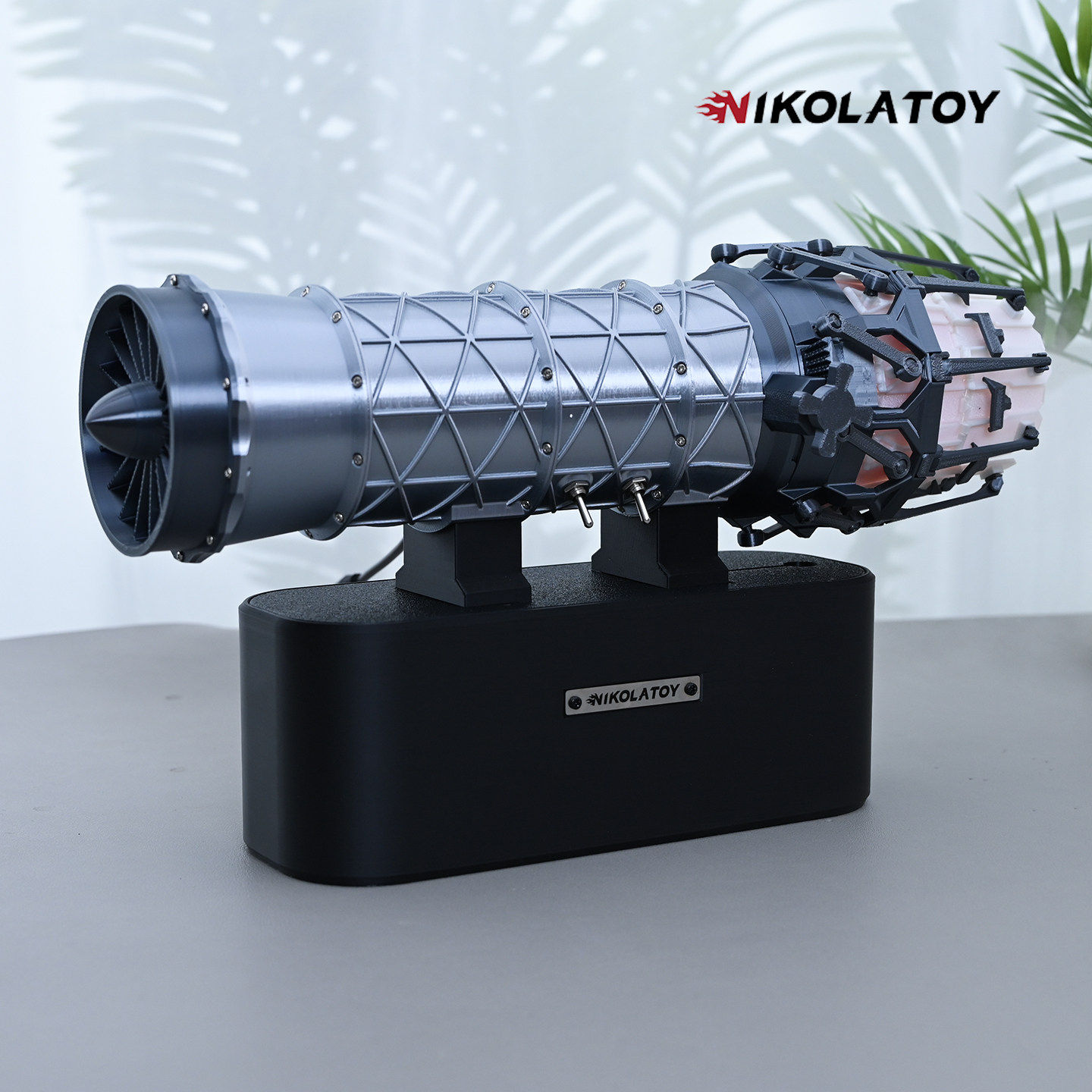 Office Tech Gifts - เครื่องพ่นไอน้ำแบบเทอร์โบแฟน NIKOLATOY รุ่น Vector Nozzle Turbine