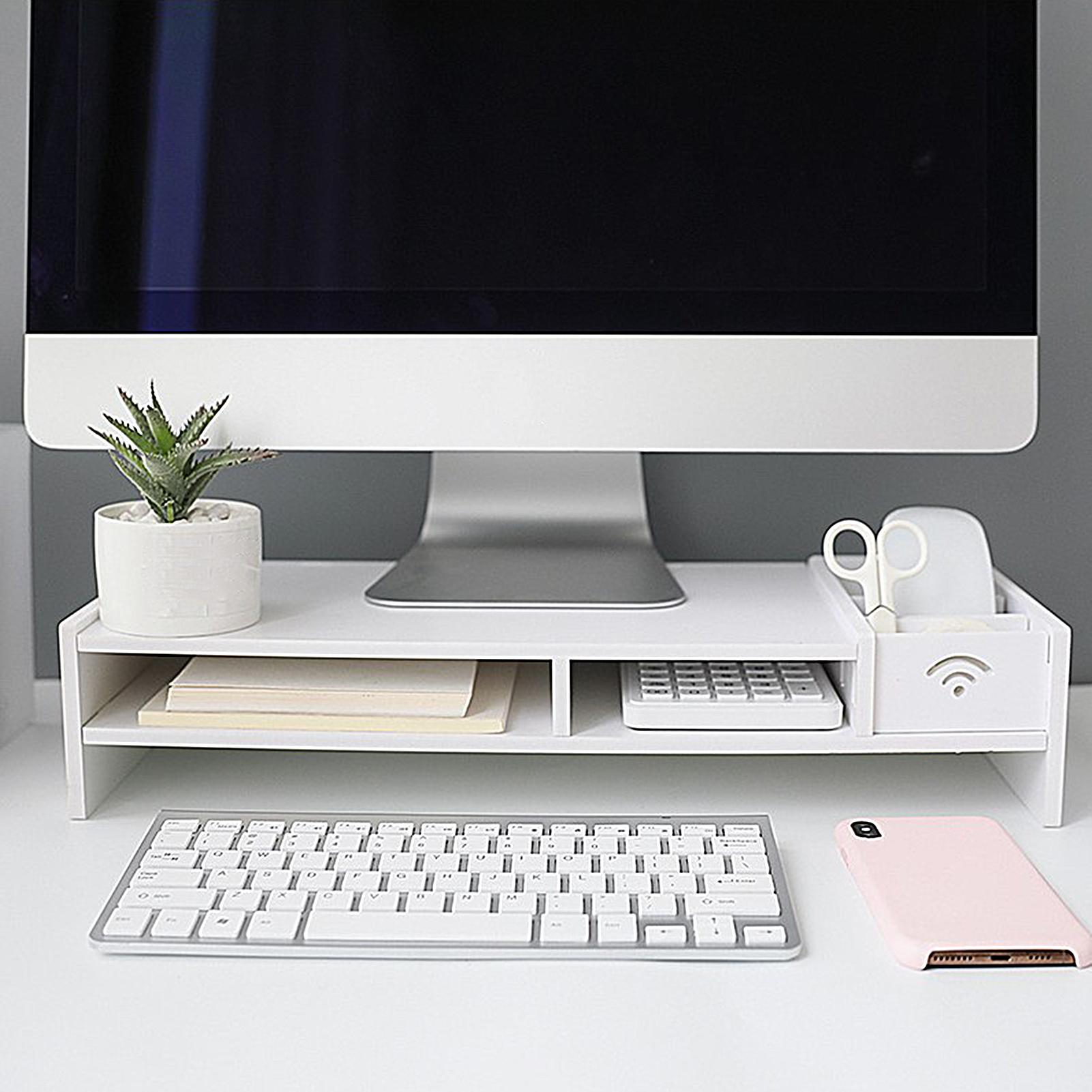 Document Holder Monitor - ชั้นวางจอคอมพิวเตอร์ 3 ชั้น สำหรับจัดระเบียบโต๊ะทำงาน เหมาะสำหรับอ่านหนังสือ เรียน