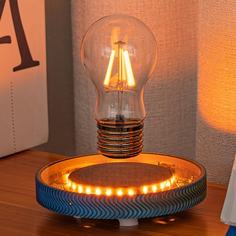 Office Tech Gifts - หลอดไฟ LED ลอยได้ไร้สาย โคมไฟตั้งโต๊ะ ของขวัญสุดพิเศษสำหรับเด็กชาย เด็กหญิง
