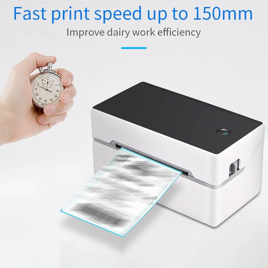 Label Printer Thermal - เครื่องพิมพ์ฉลากความร้อนบลูทูธขนาดเล็ก SIHAO เครื่องทำฉลากบาร์โค้ด TDL สำหรับโรงเรียน สำนักงาน
