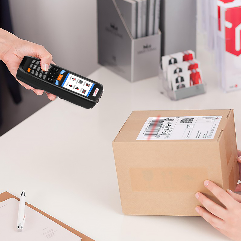 Barcode Scanner 2D - เครื่องสแกนบาร์โค้ด RF6000-2D สำหรับการส่งข้อมูลระยะไกล พร้อมเครื่องอ่าน QR PDA
