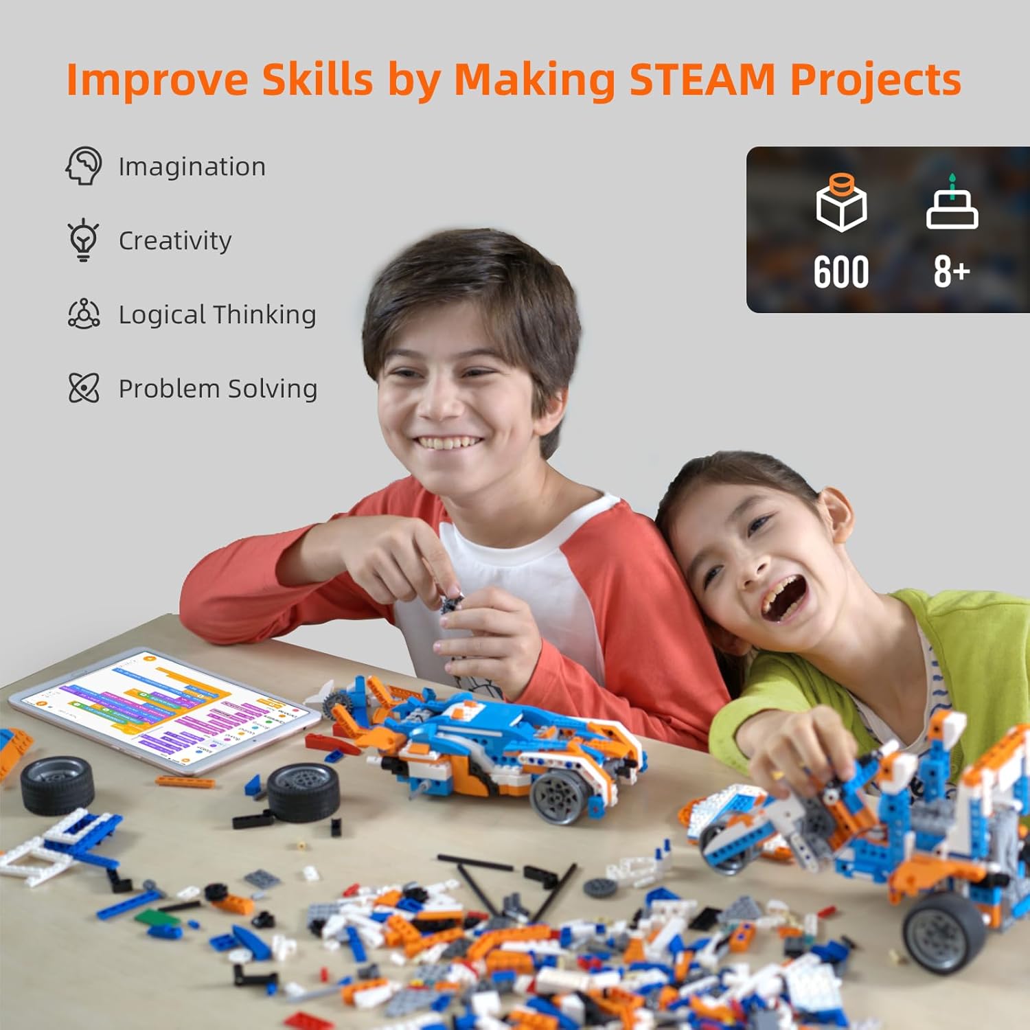 ชุดสร้างหุ่นยนต์ STEM สมัยใหม่ - Tech Office Building บทวิจารณ์และราคา
