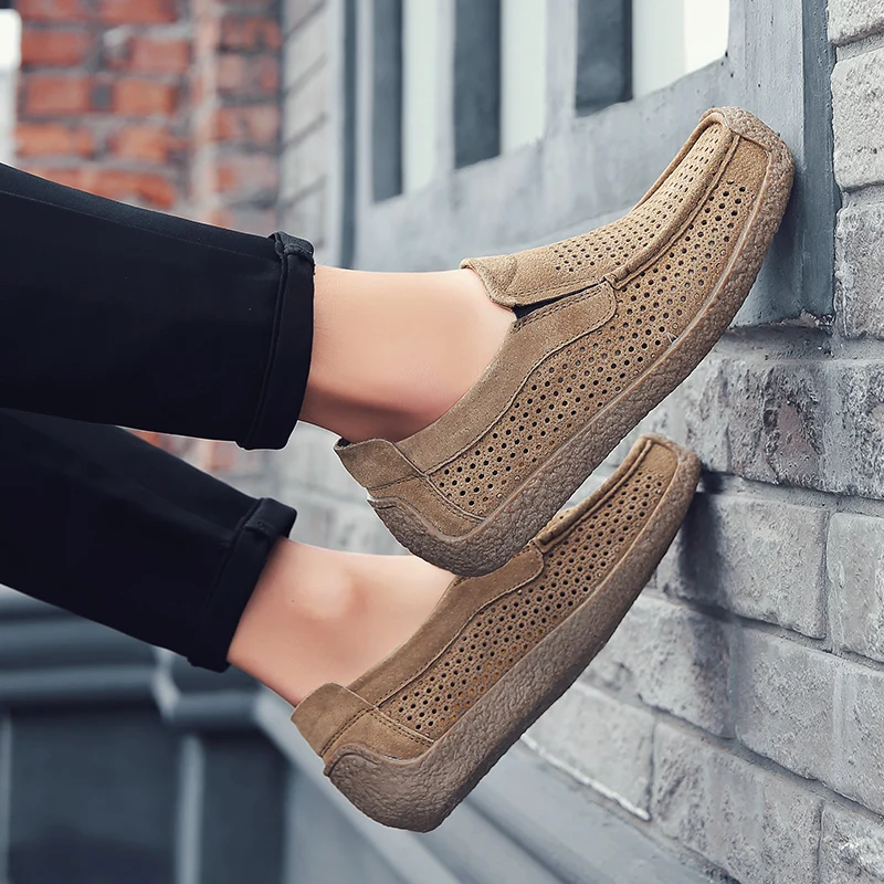ผู้ชายLoafersคุณภาพสูงลื่นในรอ - Office High Tech บทวิจารณ์และราคา