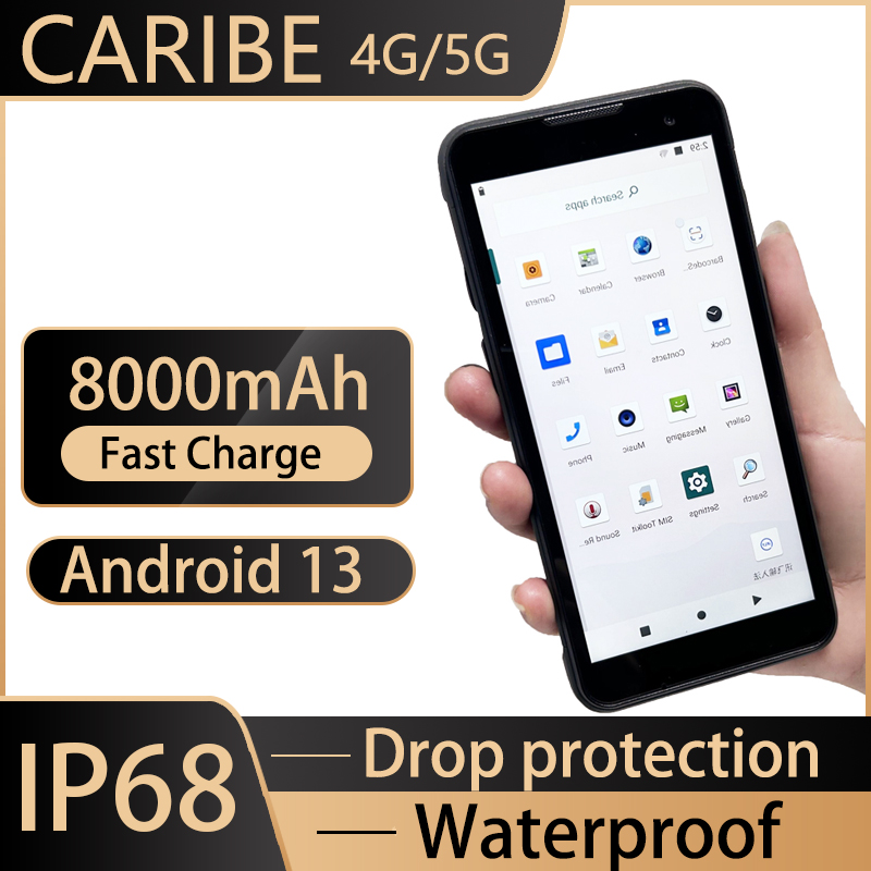 CARIBE Android 13 Handheld Ter - Barcode Scanner 2D บทวิจารณ์และราคา