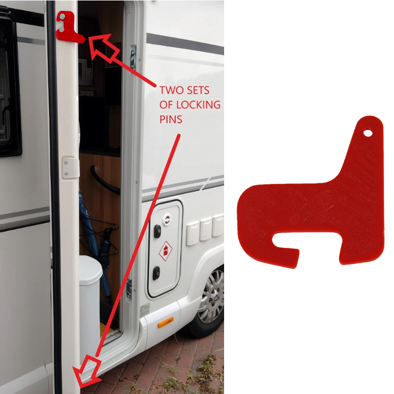 แผ่นล็อคประตูรถบ้านแบบ 2 จำนวน - Pc Security Lock บทวิจารณ์และราคา