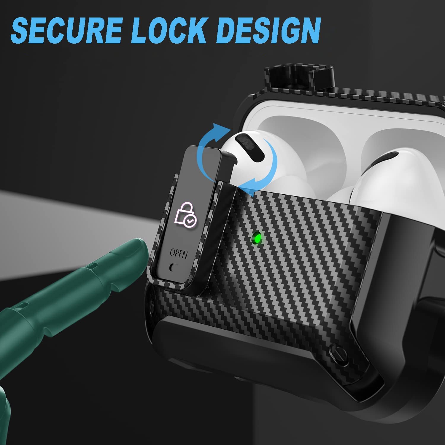 สําหรับ Airpods 4 Gen หรูหรา S - Pc Security Lock บทวิจารณ์และราคา