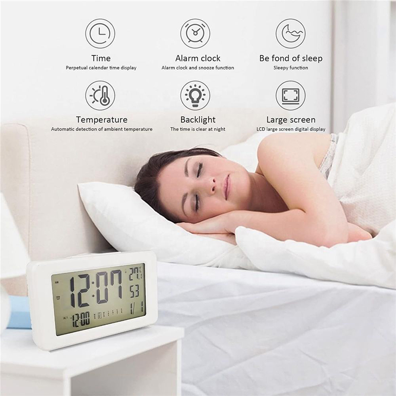 นาฬิกาปลุกดิจิตอลพร้อมอุณหภูมิ - Office Tech Gadgets บทวิจารณ์และราคา