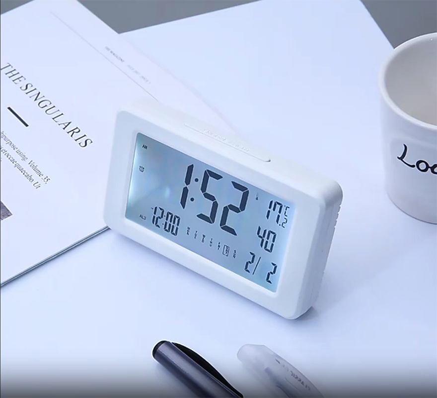 นาฬิกาปลุกดิจิตอลพร้อมอุณหภูมิ - Office Tech Gadgets บทวิจารณ์และราคา