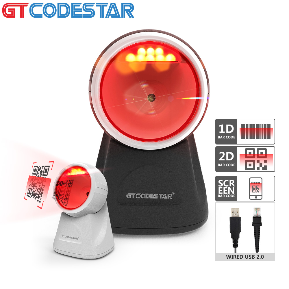 เครื่องสแกนบาร์โค้ดแบบตั้งโต๊ะ - Barcode Scanner 2D บทวิจารณ์และราคา