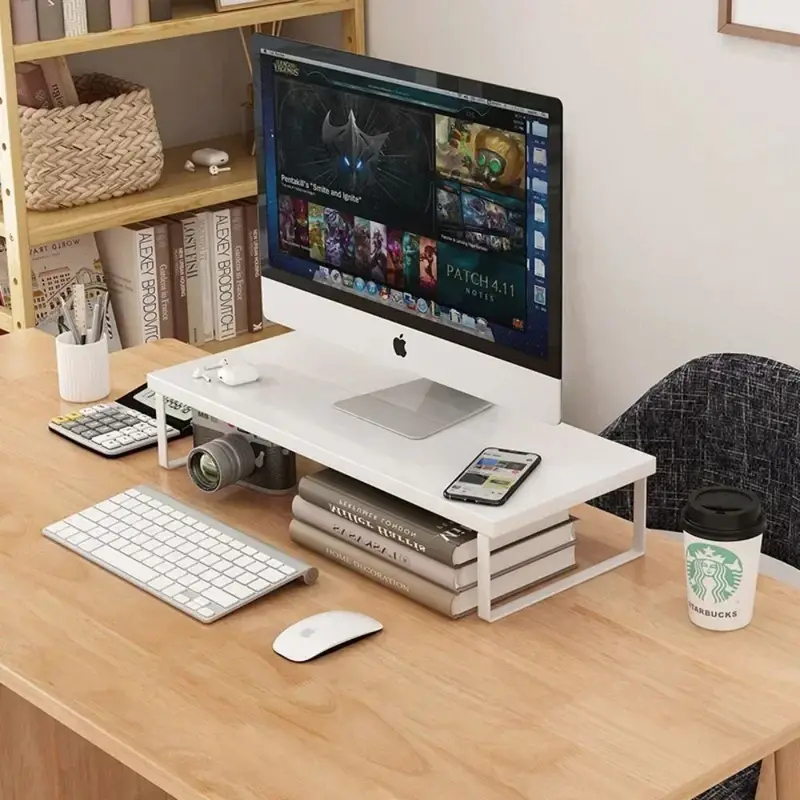 ขาตั้งจอแบบสร้างสรรค์พร้อมชั้น - Document Holder Monitor บทวิจารณ์และราคา