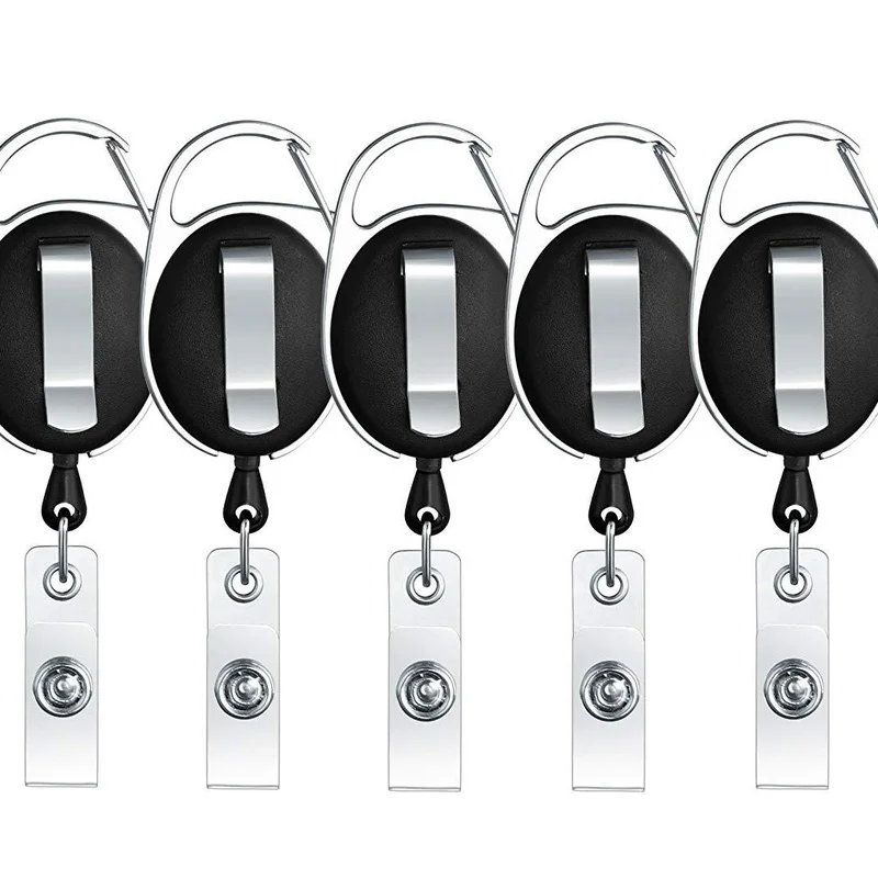 5PCS Retractable Reel ID Lanya - Document Holder Monitor บทวิจารณ์และราคา
