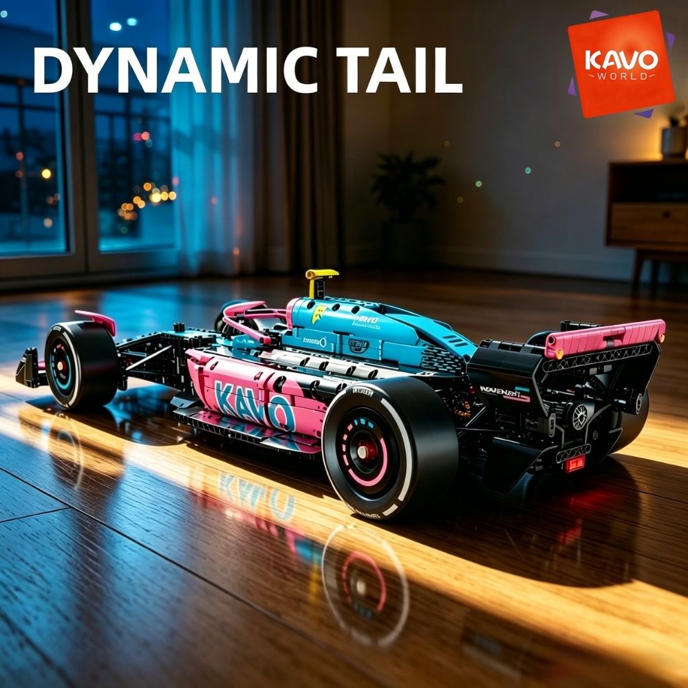 KAVOWORLD 1:8 ชุดตัวต่อรถแข่งส - Tech Office Building บทวิจารณ์และราคา
