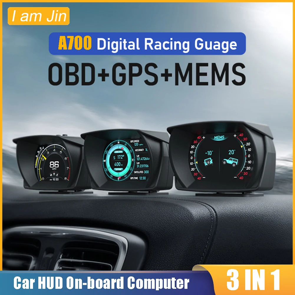 A700 รถ HUD On-board คอมพิวเตอ - Pc Security Lock บทวิจารณ์และราคา