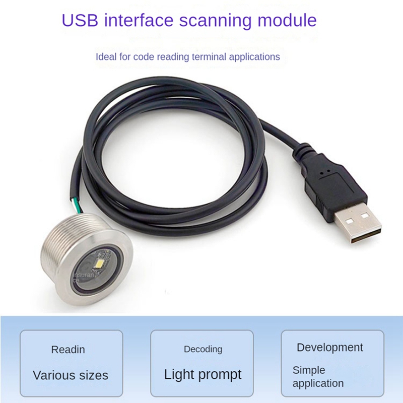 GM861 อินเทอร์เฟซ USB 1D/2D บา - Barcode Scanner 2D บทวิจารณ์และราคา