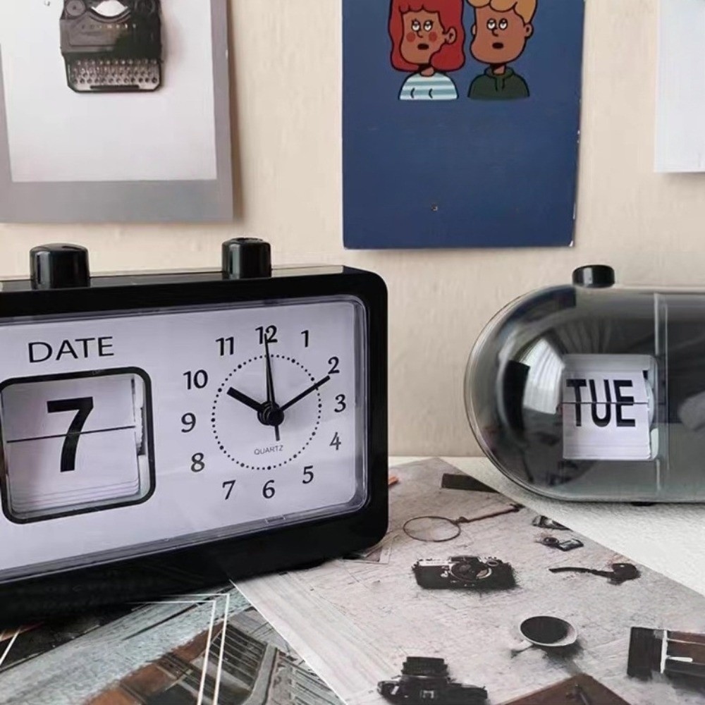 นาฬิกาปฏิทินแบบพลิกหน้าอิเล็กท - Office Tech Gadgets บทวิจารณ์และราคา