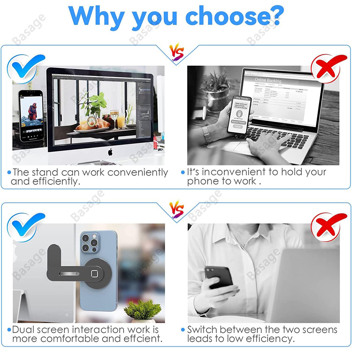ที่วางโทรศัพท์แล็ปท็อปแม่เหล็ก - Document Holder Monitor บทวิจารณ์และราคา