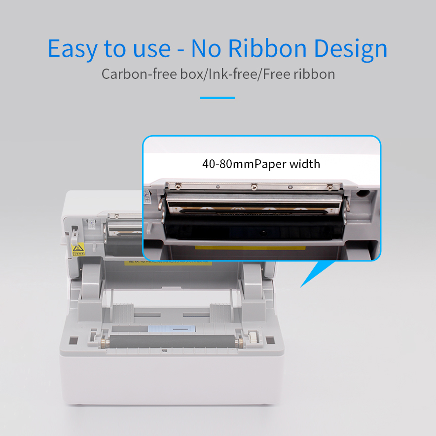 เครื่องพิมพ์ฉลากความร้อนบลูทูธ - Label Printer Thermal บทวิจารณ์และราคา