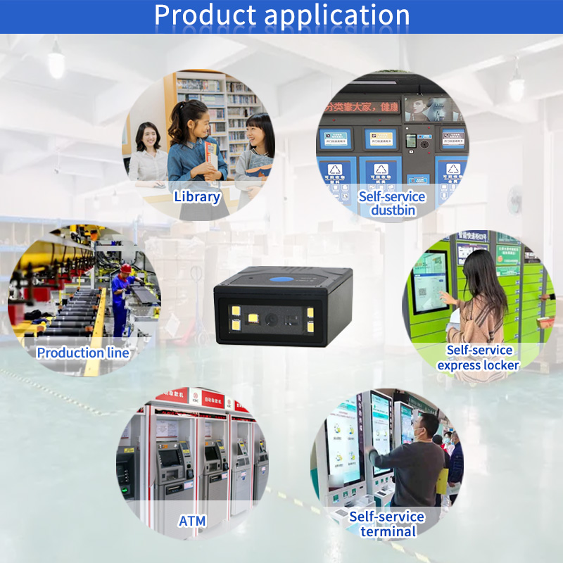 เครื่องอ่านบาร์โค้ดแบบติดตั้งบ - Barcode Scanner 2D บทวิจารณ์และราคา