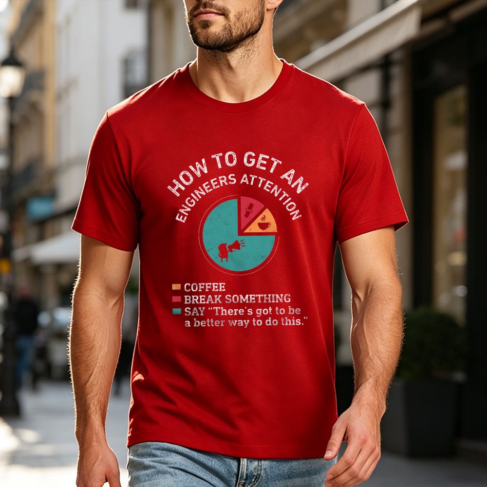 เสื้อยืดลายตลกสำหรับวิศวกร วิธ - Tech Office Engineer บทวิจารณ์และราคา