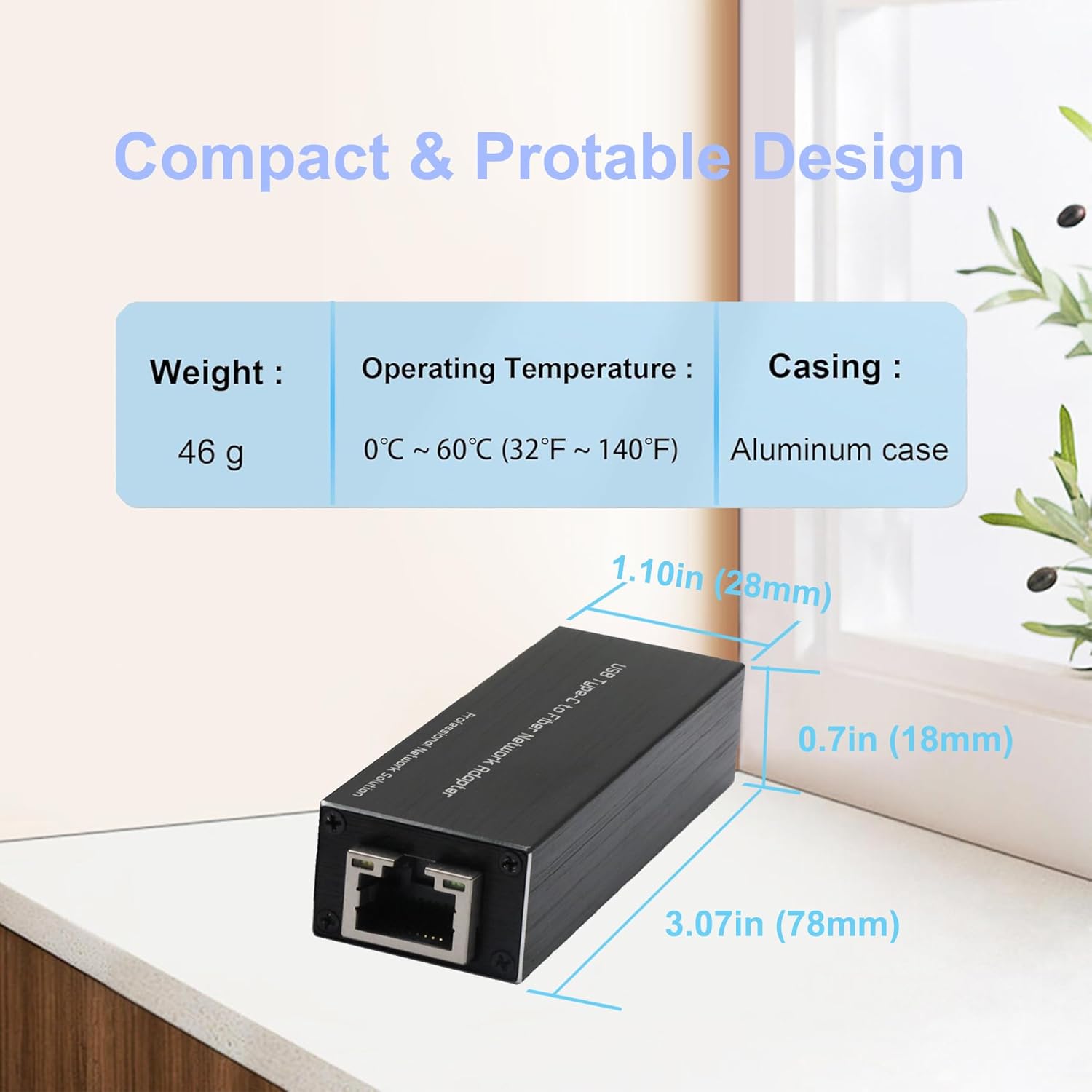 อะแดปเตอร์ USB 3.0 เป็น SFP กิ - Gigabit Network Card บทวิจารณ์และราคา