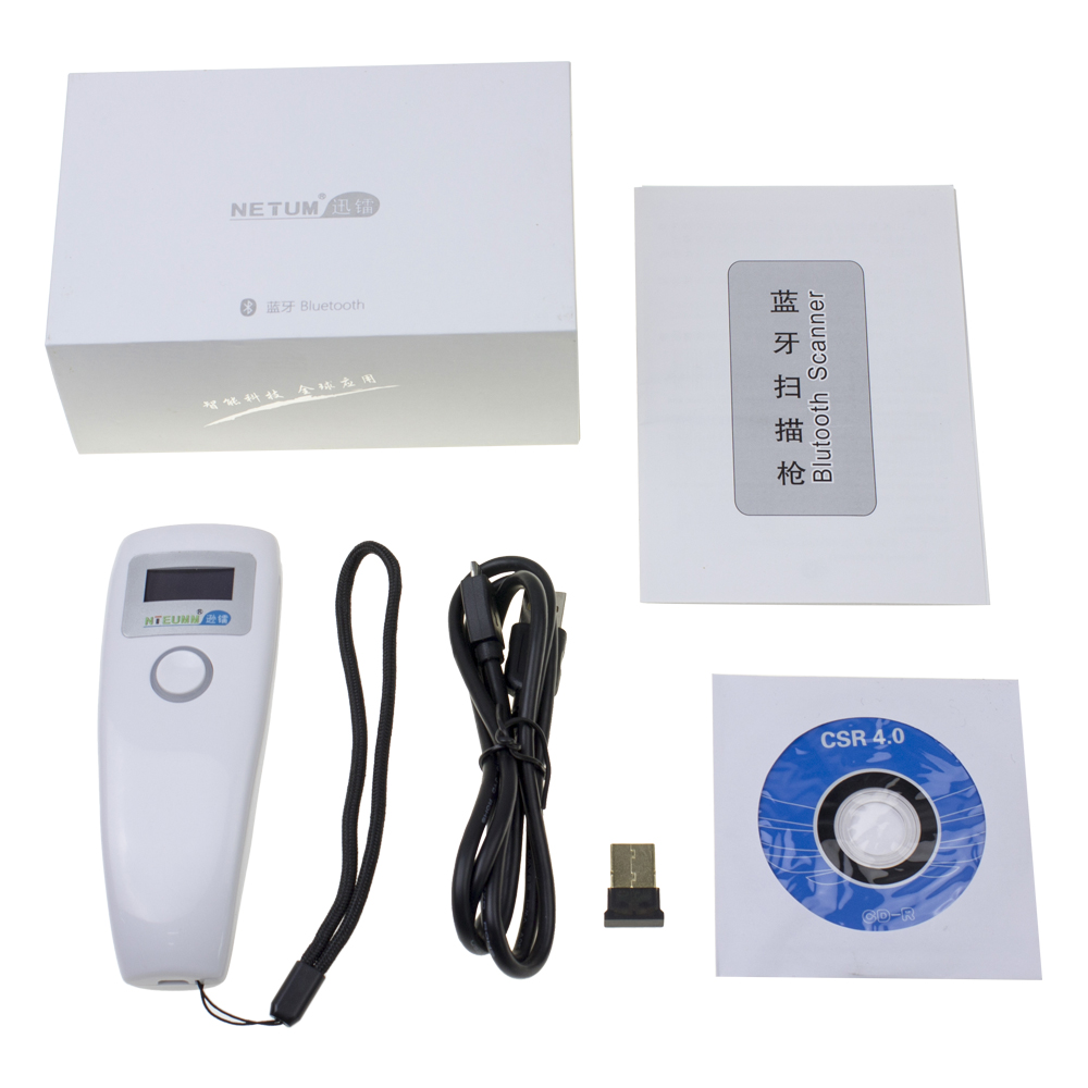 เครื่องสแกนบาร์โค้ดไร้สายบลูทู - Barcode Scanner 2D บทวิจารณ์และราคา