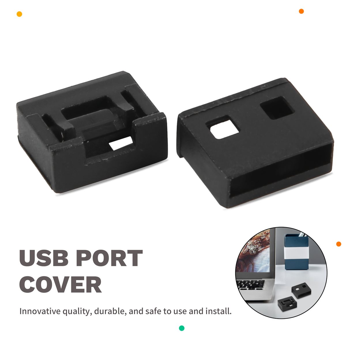 HAPPY DIAN!10 ชิ้น ฝาครอบพอร์ต - Pc Security Lock บทวิจารณ์และราคา