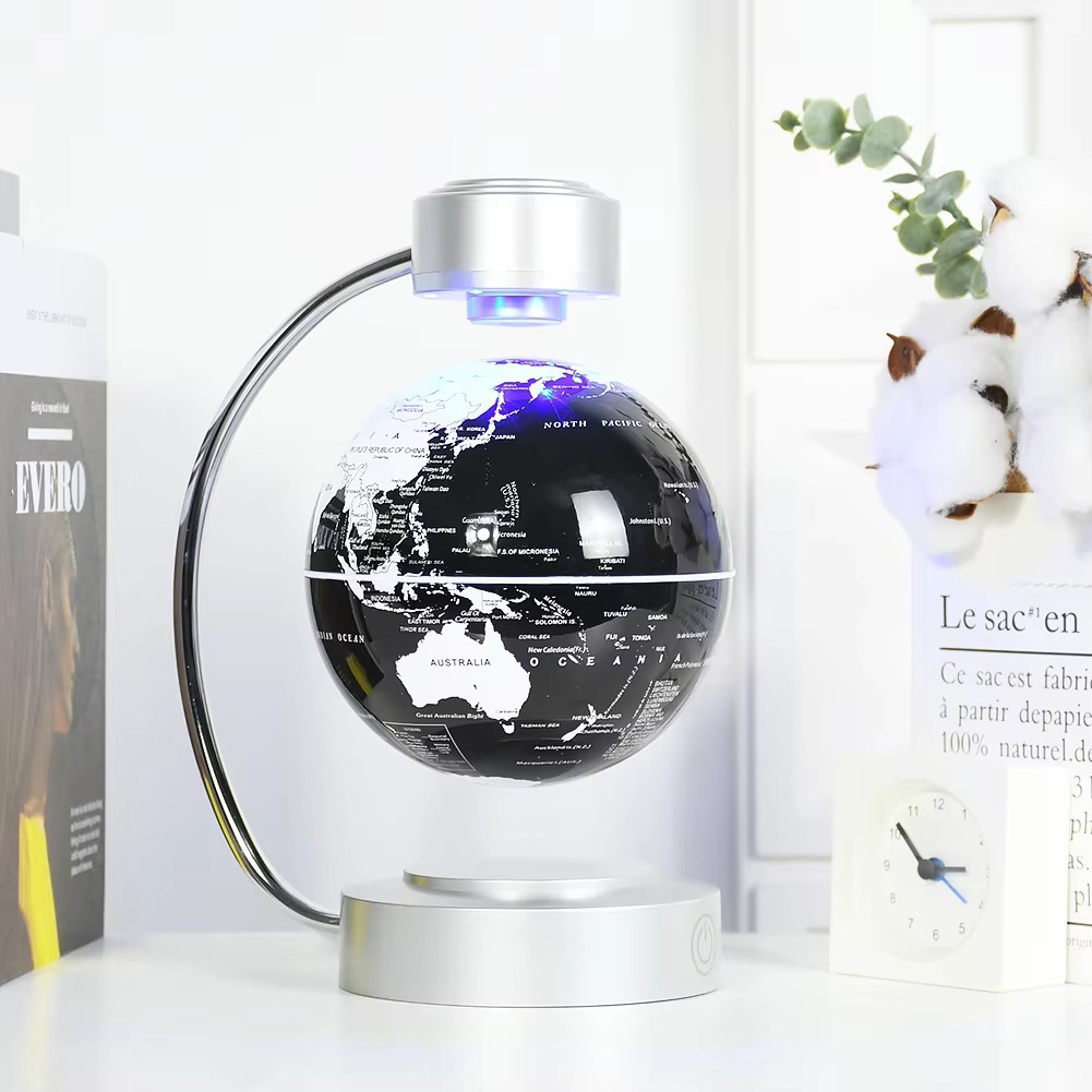 ลูกโลกแม่เหล็กลอยได้พร้อมไฟ LE - Office Tech Gifts บทวิจารณ์และราคา