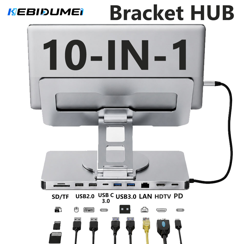 KEBIDUMEI 10 ใน 1 แท่นวางแล็ปท - Gigabit Network Card บทวิจารณ์และราคา