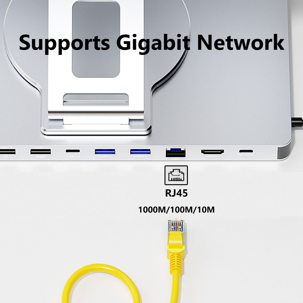 KEBIDUMEI 10 ใน 1 แท่นวางแล็ปท - Gigabit Network Card บทวิจารณ์และราคา